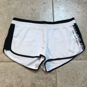 Black and White Abercrombie & Fitch Shorts